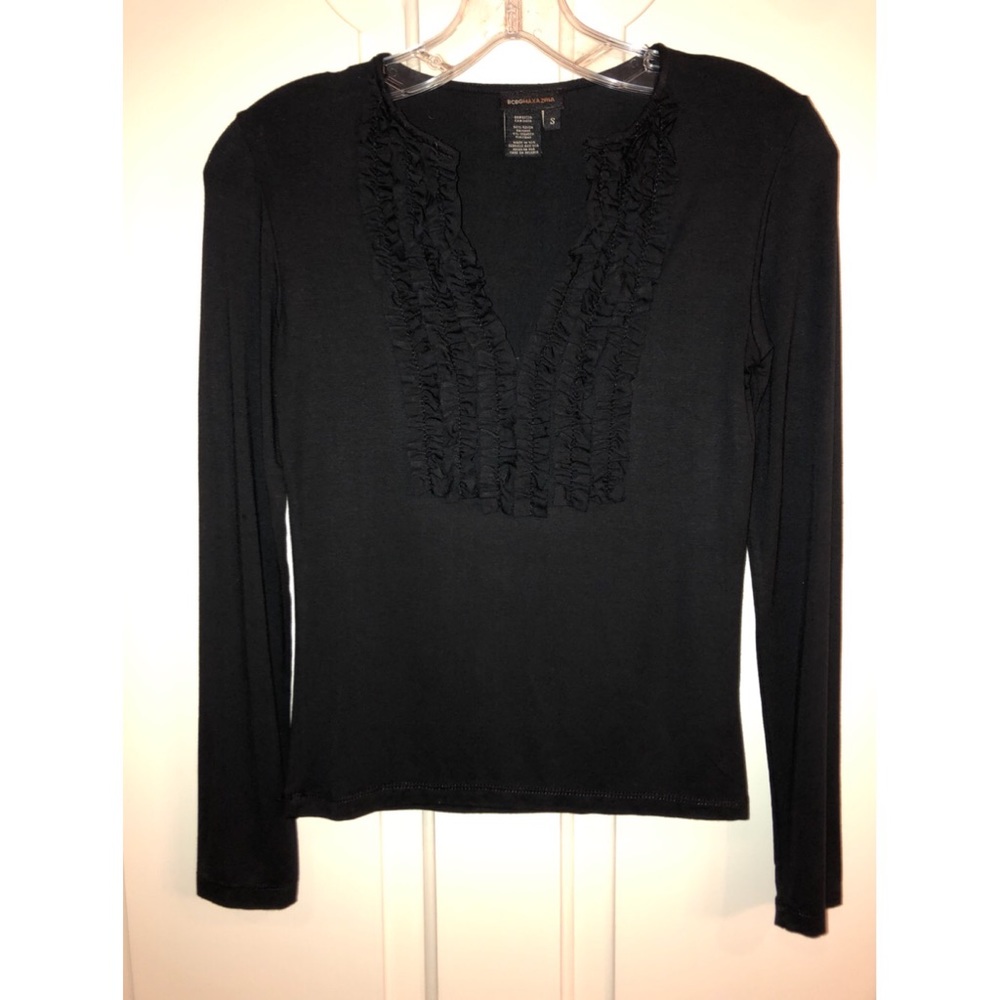 BCBGMAXAZRIA Black Top